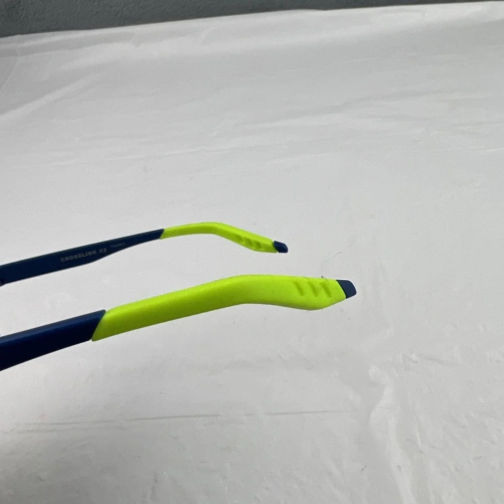 Oakley Eyeglasses Frames Only Satin Navy Kids CROSSLINK XS OY8002-0449 EXCELLENT